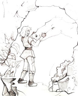 Full-body / simple background